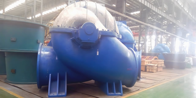 高效节能单级双吸中开式离心泵厂家博源机电